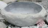 Product image 2 of the product “Riverstone basin, natural surface, polished inside. Dia approx 151-160cm Height 71-80cm ”